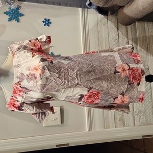 NWOT Chicme Women's sz M Floral mini Dress